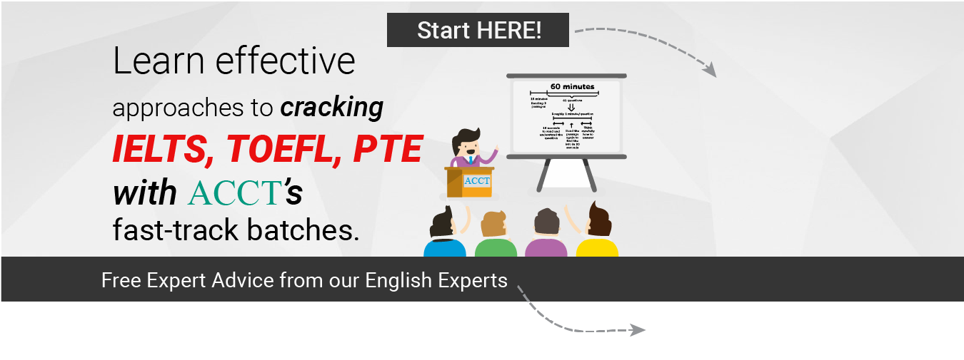 IELTS, TOEFL, PTE Coaching